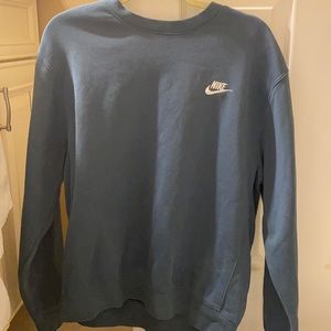 Navy blue Nike crew neck